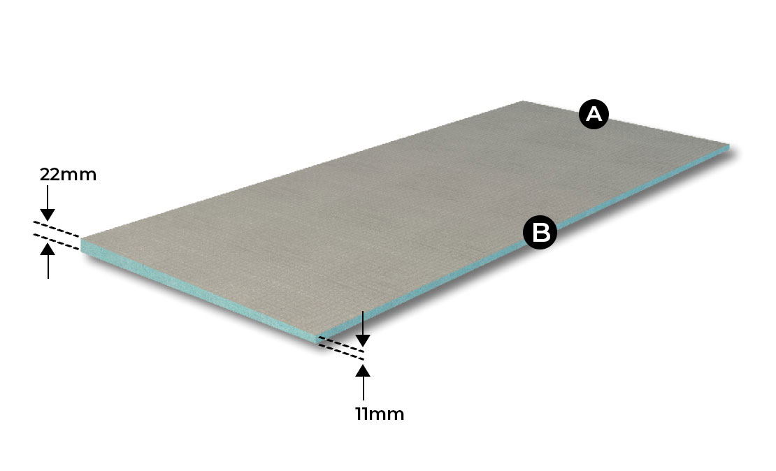 Shower Board 1200mm Width